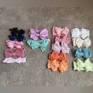 Ruffle Butts Lot of 16 Headband Bows including Swim